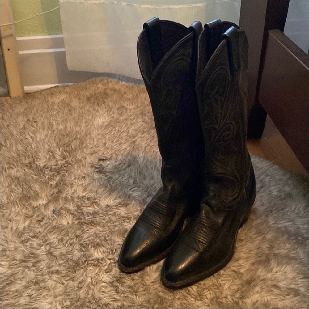 Dan post leather boots